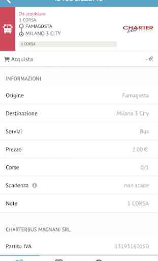 CharterBus - Autobus Milano 3 City 3