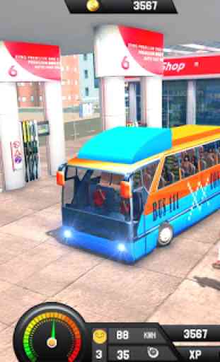 City Coach Bus Driving Simulator 2019: autobus 3