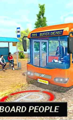 City Coach Bus Driving Simulator 2019: autobus 4