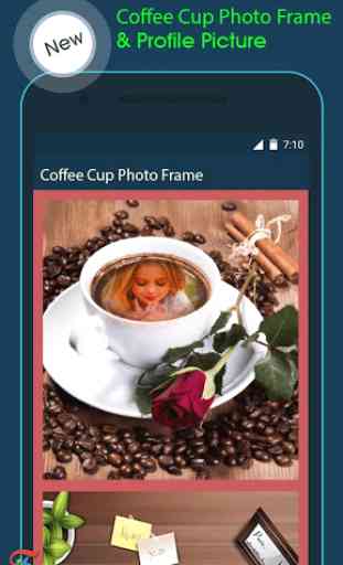 Coffee Cup Photo Frame 2