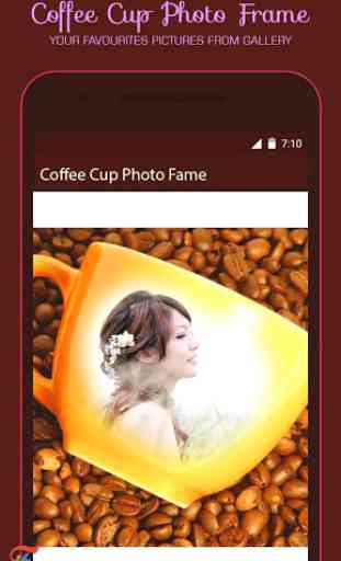 Coffee Cup Photo Frame 3