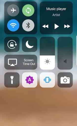 Control center iOS style for android 1