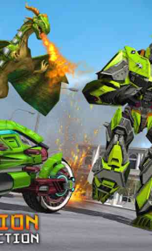 Deadly Flying Dragon Attack : Robot Games 2