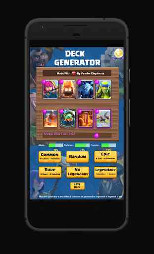 Deck Generator - Clash Royale 2