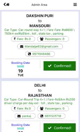 DELHI Travel Service(Driver Corporate App)-DTS Cab 3