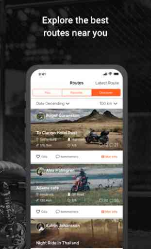 Detecht - Motorcycle GPS App 3