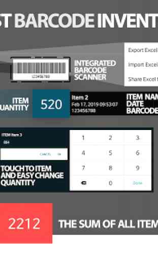Easy Barcode inventory and stock take PRO 1