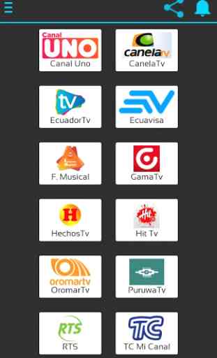 EcuTv - Canales de Ecuador en Vivo 2