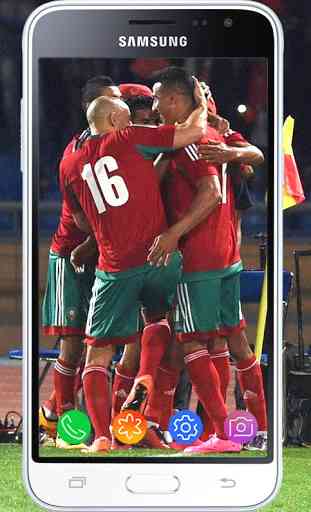 Equipe du Maroc - Fond d'écran 2
