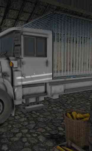 Farm Animals Transport Truck 3D 2