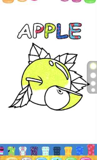 Fruits Coloring Game & Drawing Book - Kids Game 4