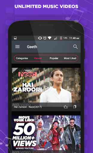 Geeth : Bollywood Video Songs, Trailers & Teasers 2