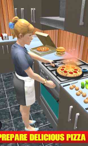 Girl Simulator: Pizza Delivery Fun 3
