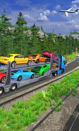 Heavy Car Carrier Truck Driving Simulator 2019 3