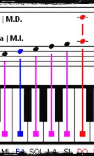Impara le note musicali e vocalizzi 1