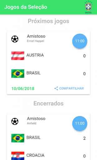 Jogos da Seleção Brasileira 2