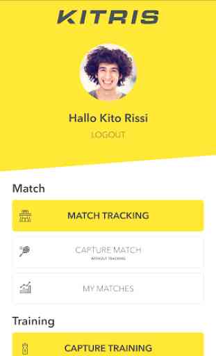 KITRIS Tennis Tracker 1