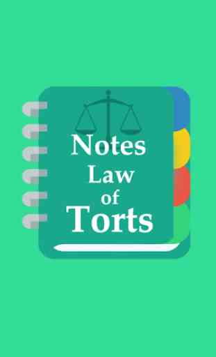 Law of Torts Notes 1
