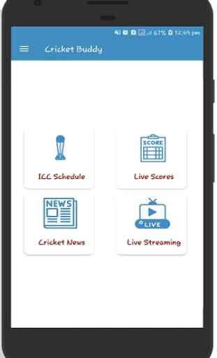 Live Cricket Score app | ICC Cricket Worldcup 2019 3