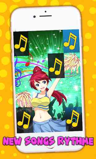 Manga Piano Anime Tiles Dance Song Music Game 2019 3