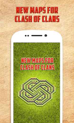 New Maps for Clash of Clans 1