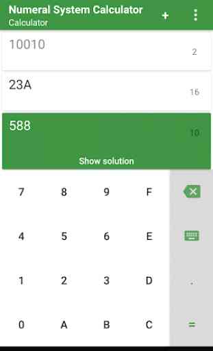 Numeral System Converter + Calculator 4