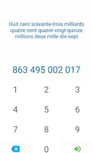 Numeri in francese 1