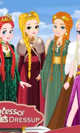 Princess of Thrones Dress up 1