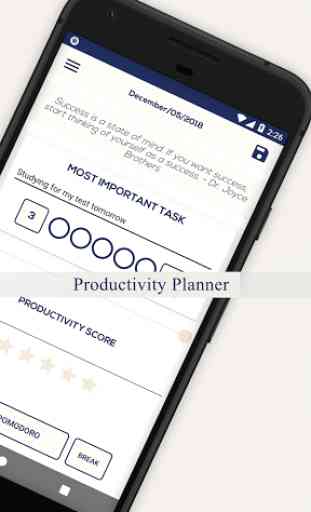 Productivity Journal - Daily Planner: Be Smart 2