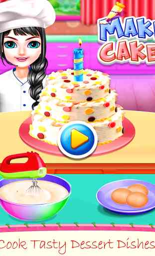 Real Cake Making Bake Decorate, Cooking Games 2020 1