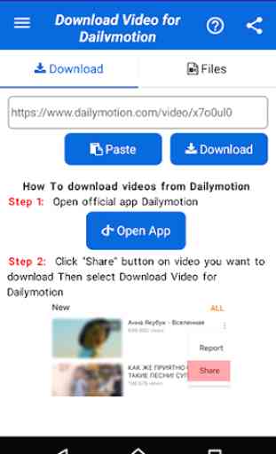 Scaricare video da Dailymotion 1