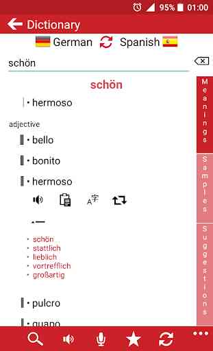 Spanish - German : Dictionary & Education 2