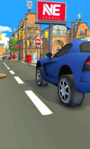 Speedy consegna auto City Food: Ristorant gioco 3D 1