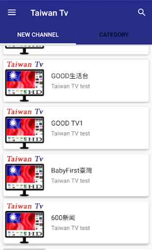 Taiwan  TV : Live stream television 1