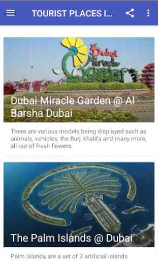 TOURIST PLACES IN DUBAI offline tourist guide 1