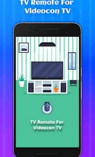 TV Remote For Videocon 1