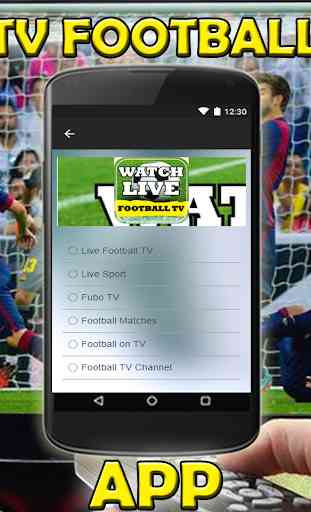 Watch Live Football Stream On TV Guide Free 4