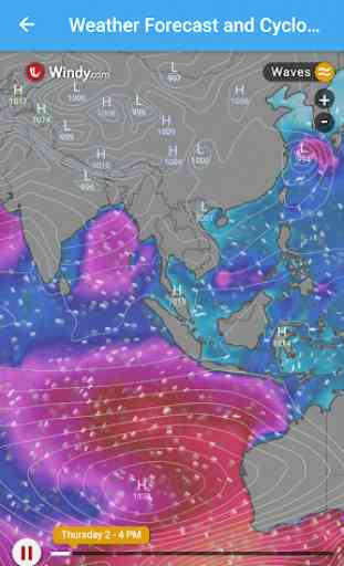 Weather Forecast and Cyclone Alert 4