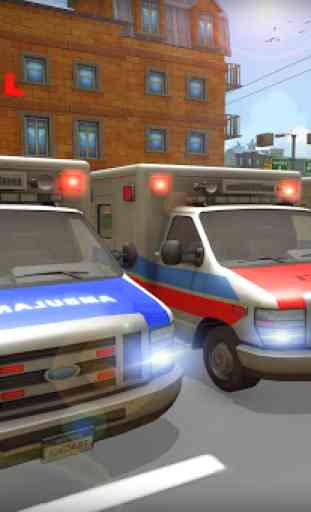 911 Emergenza Ambulanza Ospedale Rescue Mission 3D 3