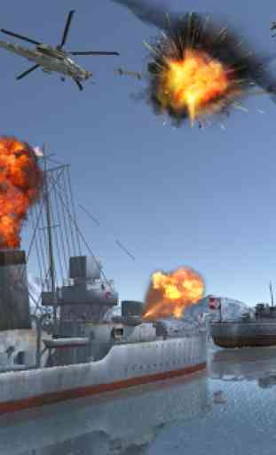 Air Battle Gunship Strike 3D 2