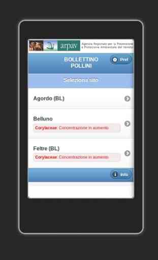 App ARPAV Pollini 2