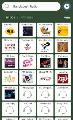 Bangladesh Radio stations Online 1