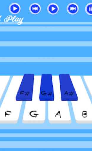 Boy Piano : Blue Piano 2
