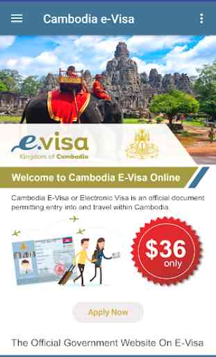 Cambodia eVisa 1