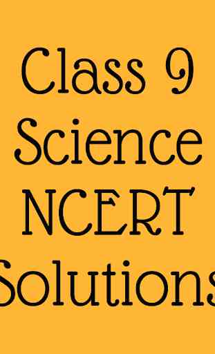 Class 9 Science NCERT Solutions 1