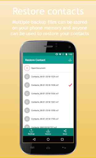 Contacts Backup 2