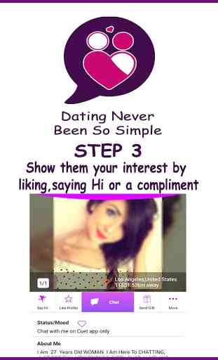 Cuet - Chating , Flirting and Dating App 3