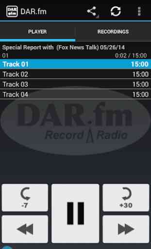DAR.fm Radio Downloader: offline free music news 1
