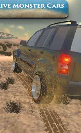Desert Jeep fuoristrada 4x4 - Car Chaser Stunts 2