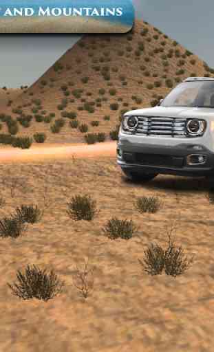 Desert Jeep fuoristrada 4x4 - Car Chaser Stunts 3